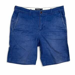 Abercrombie & Fitch Men's Blue and Navy Shorts